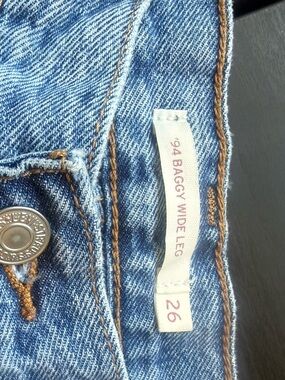 Levi's Blue ‘94 Baggy Wide Leg Jeans